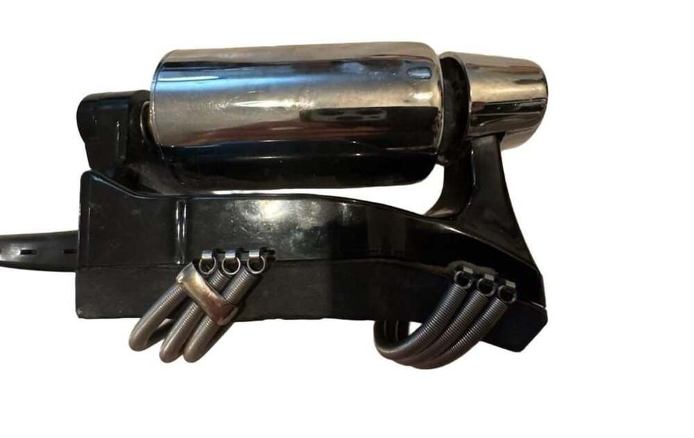 Vintage Sears Chrome Handheld Swedish Style Body Massager Model 793